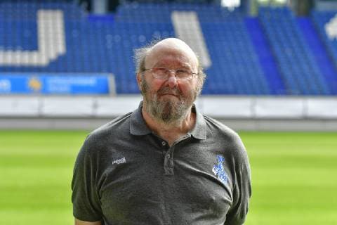 GER, official photo session portrait session portrait session MSV Duisburg Zeugwart Peter Lindner MSV Duisburg 3 Liga DFB, portrait session 2019 2020 landscape, landscape format nph Mauelshagen nph00321