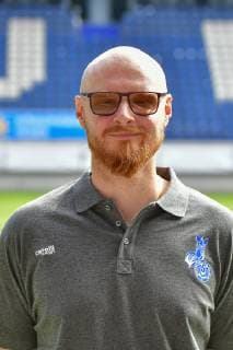 GER, official photo session portrait session portrait session MSV Duisburg physiotherapist Andreas Bühren MSV Duisburg 3 League DFB, portrait session 2019 2020 portrait, portrait format nph Mauelshagen nph00321