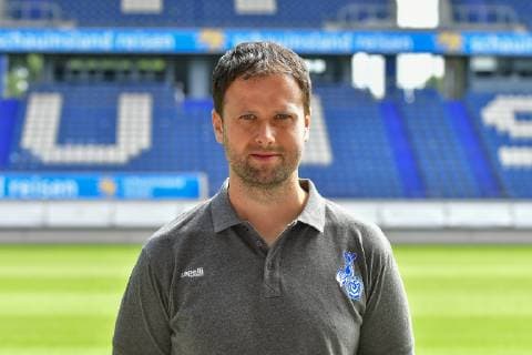 GER, official photo session portrait session portrait session MSV Duisburg physiotherapist Oliver Grabowsk MSV Duisburg 3 League DFB, portrait session 2019 2020 landscape, landscape format nph Mauelshagen nph00321