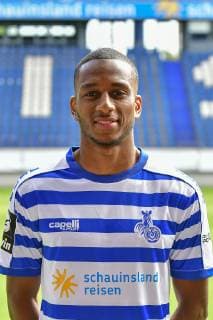 GER, official photo session portrait session portrait session MSV Duisburg player Yassin Ben Balla MSV Duisburg 3 League DFB, portrait session 2019 2020 portrait, portrait format nph Mauelshagen nph00321