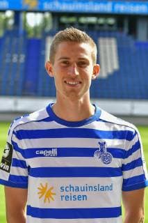 GER, official photo date portrait date portrait date MSV Duisburg player Arne Sicker MSV Duisburg 3 League DFB, portrait date 2019 2020 portrait, portrait format nph Mauelshagen nph00321