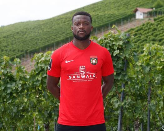 Dimitry Imbongo Sonnenhof Grossaspach Portraitmin SG Sonnenhof Grossaspach 2018 2019 Grossaspach, GER, 08 07 2019 ,Football 3 League 2019 2020