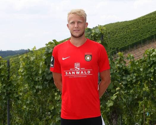 Michael Vitzthum Sonnenhof Grossaspach Portraitmin SG Sonnenhof Grossaspach 2018 2019 Grossaspach, GER, 08 07 2019 ,Football 3 League 2019 2020