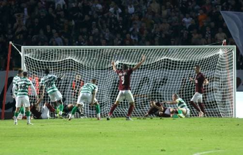 Sarajevo hosted Celtic in the first match of the first qualifying round of the Champions League 09.07.2019., Asim Ferhatovic Hase Stadium, Sarajevo, Bosnia and Herzegovina - The first match of the first qualifying round of the UEFA Champions League, FC Sarajevo - FC Celtic.  ArminxDurgut PIXSELL