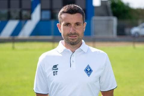 Dennis Tiano Goalkeeper Coach SV Waldhof Mannheim 3 League, Portrait Date 2019 2020 xozx