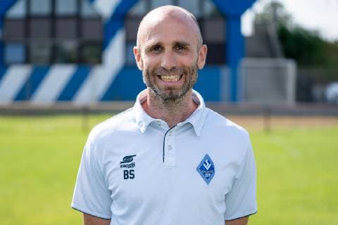 Benjamin Sachs Co Trainer SV Waldhof Mannheim 3 League, portrait date 2019 2020 xozx