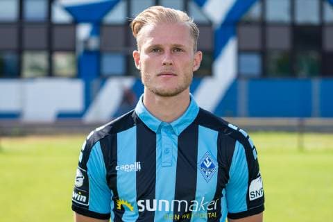 Marcel Seegert SV Waldhof Mannheim 3 League, portrait date 2019 2020 xozx