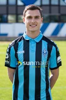Raffael Korte SV Waldhof Mannheim 3 League, portrait date 2019 2020 xozx