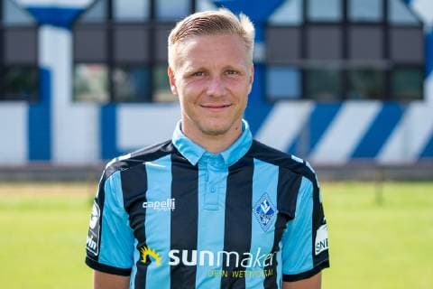 Dorian Diring SV Waldhof Mannheim 3 League, portrait date 2019 2020 xozx