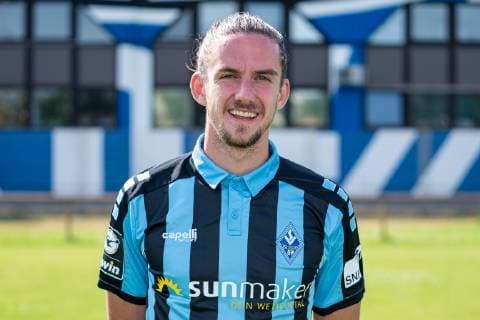 Valmir Sulejmani SV Waldhof Mannheim 3 League, portrait date 2019 2020 xozx