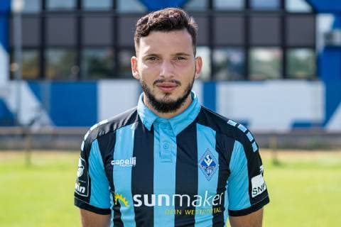 Arianit Ferati SV Waldhof Mannheim 3 League, portrait date 2019 2020 xozx
