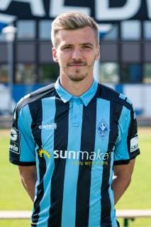 Maurice Deville SV Waldhof Mannheim 3 League, portrait date 2019 2020 xozx