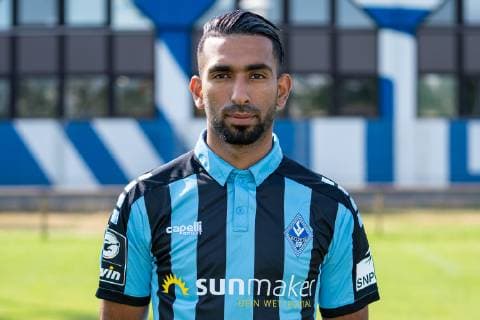 Mohamed Gouaida SV Waldhof Mannheim 3 League, portrait date 2019 2020 xozx