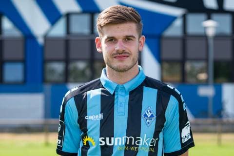 Jan Just SV Waldhof Mannheim 3 League, portrait date 2019 2020 xozx