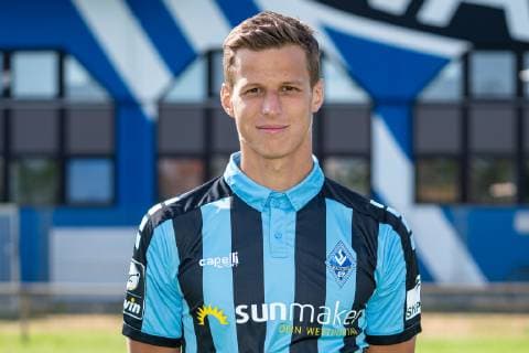 Michael Schultz SV Waldhof Mannheim 3 League, portrait date 2019 2020 xozx