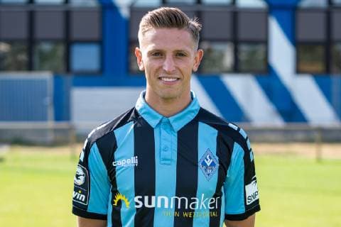 Jan Hendrik Marx SV Waldhof Mannheim 3 League, portrait date 2019 2020 xozx