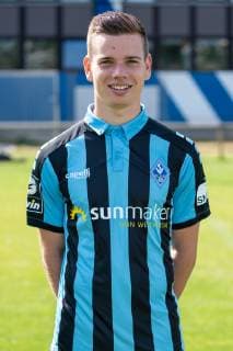 Jonas Weik SV Waldhof Mannheim 3 League, portrait date 2019 2020 xozx