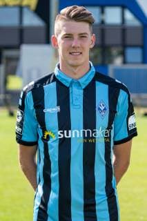 Florian Flick SV Waldhof Mannheim 3 League, portrait date 2019 2020 xozx
