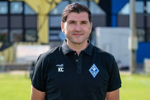 Konstantinos Cafaltzis Team Physician SV Waldhof Mannheim 3 League, Portrait Date 2019 2020 xozx