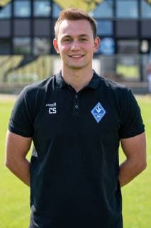 Cedric Schmidt Physiotherapist SV Waldhof Mannheim 3 League, portrait date 2019 2020 xozx
