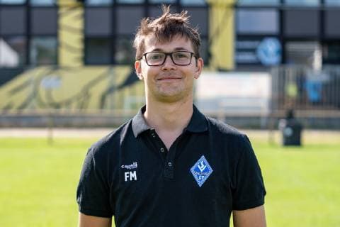 Florian Mayer Physiotherapist SV Waldhof Mannheim 3 League, portrait date 2019 2020 xozx