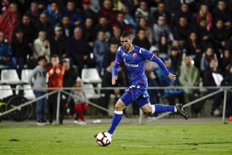MARIAMPOL 09.07.2019 PIERWSZY MECZ I RUNDA ELIMINACYJNA LIGA MISTRZOW SEZON 2019 20: FK SUDUVA MARIJAMPOLE - FK CRVENA ZVEZDA BELGRAD 0:0 --- UEFA CHAMPIONS LEAGUE FIRST QUALIFYING ROUND FIRST MATCH: SUDUVA MARIJAMPOLE - CRVENA ZVEZDA BELGRADE 0:0 ALEKSA VUKANOVIC FOT. PIOTR KUCZA FOTOPYK NEWSPIX.PL --- Newspix.pl 190709PYK106