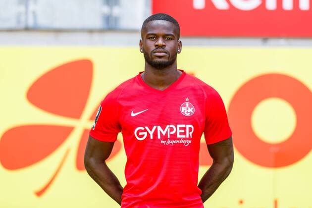 Jose Junior Matuwila 1 FC Kaiserslautern 3 League, portrait date 2019 2020 1 FC Kaiserslautern 3 League, portrait date 2019 2020, team photo Kaiserslautern Copyright: xEIBNER AlexanderxNeisx EP_ANS