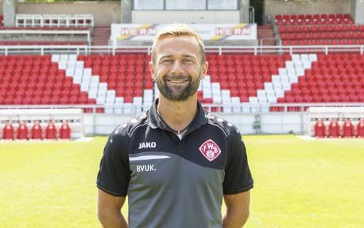 Michael Schiele head coach, FC Würzburger Kickers, 3 League, portrait date 2019 2020, Copyright: HMBxMedia xHeikoxBecker