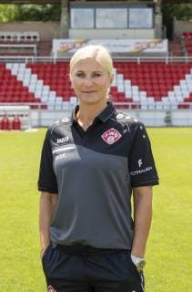 Agnieszka Tobiasz Kolodziej Physiotherapist, FC Würzburger Kickers, 3 League, portrait date 2019 2020, Copyright: HMBxMedia xHeikoxBecker