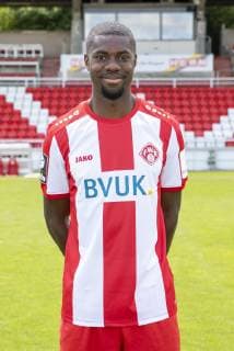 Leroy Kwadwo, FC Würzburger Kickers, 3 League, portrait date 2019 2020, Copyright: HMBxMedia xHeikoxBecker