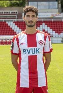 Fabio Kaufmann, FC Würzburger Kickers, 3 League, portrait date 2019 2020, Copyright: HMBxMedia xHeikoxBecker