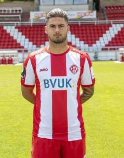 Dominic Baumann, FC Würzburger Kickers, 3 League, portrait date 2019 2020, Copyright: HMBxMedia xHeikoxBecker