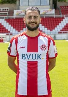 Hüseyin Cakmak, FC Würzburger Kickers, 3 League, portrait date 2019 2020, Copyright: HMBxMedia xHeikoxBecker