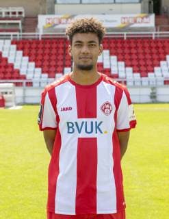 Yassin Ibrahim, FC Würzburger Kickers, 3 League, portrait date 2019 2020, Copyright: HMBxMedia xHeikoxBecker