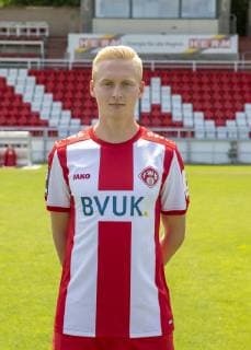 Luke Hemmerich, FC Würzburger Kickers, 3 League, portrait date 2019 2020, Copyright: HMBxMedia xHeikoxBecker
