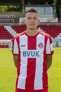 Johannes Kraus, FC Würzburger Kickers, 3 League, portrait date 2019 2020, Copyright: HMBxMedia xHeikoxBecker