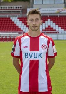 Dominik Meisel, FC Würzburger Kickers, 3 League, portrait date 2019 2020, Copyright: HMBxMedia xHeikoxBecker