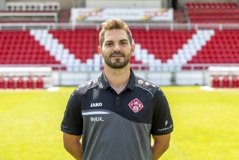 Philipp Eckart Videoanalyst , FC Würzburger Kickers, 3 League, portrait date 2019 2020, Copyright: HMBxMedia xHeikoxBecker