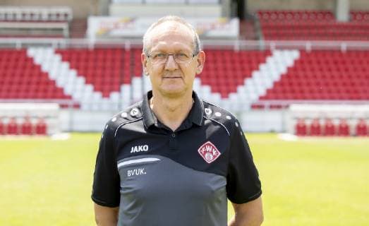 Norbert Mahler Teammanager , FC Würzburger Kickers, 3 League, portrait date 2019 2020, Copyright: HMBxMedia xHeikoxBecker