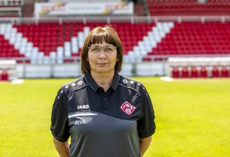 Rosi Orner coach, FC Würzburger Kickers, 3 league, portrait date 2019 2020, Copyright: HMBxMedia xHeikoxBecker