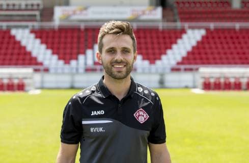 Max Pechtl Physiotherapist , FC Würzburger Kickers, 3 League, portrait date 2019 2020, Copyright: HMBxMedia xHeikoxBecker