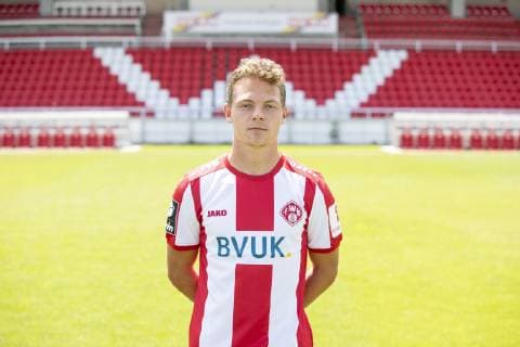 Patrick Sontheimer, FC Würzburger Kickers, 3 League, portrait date 2019 2020, Copyright: HMBxMedia xHeikoxBecker