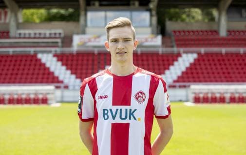 Maximilian Breunig, FC Würzburger Kickers, 3 League, portrait date 2019 2020, Copyright: HMBxMedia xHeikoxBecker