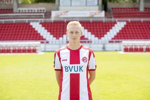 Luke Hemmerich, FC Würzburger Kickers, 3 League, portrait date 2019 2020, Copyright: HMBxMedia xHeikoxBecker