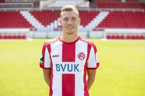 Dominik Widemann, FC Würzburger Kickers, 3 League, portrait date 2019 2020, Copyright: HMBxMedia xHeikoxBecker