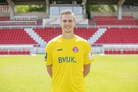 Eric Verstappen, FC Würzburger Kickers, 3 League, portrait date 2019 2020, Copyright: HMBxMedia xHeikoxBecker