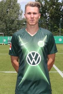 VfL Team Portraits Felix Klaus VfL Wolfsburg, 1 BL, PortraÌˆttermin 2019 2020, Wolfsburg