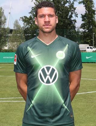 VfL Team Portraits Jeffrey Bruma VfL Wolfsburg, 1 BL, PortraÌˆttermin 2019 2020, Wolfsburg