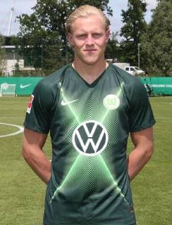 VfL Team Portraits Xaver Schlager VfL Wolfsburg, 1 BL, PortraÌˆttermin 2019 2020, Wolfsburg