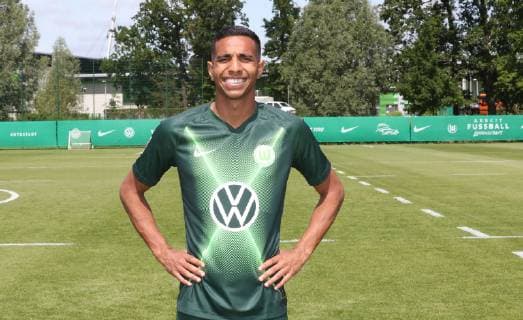 VfL Team Portraits Joao Victor VfL Wolfsburg, 1 BL, PortraÌˆttermin 2019 2020, Wolfsburg